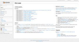 Screenshot of eZpedia.org